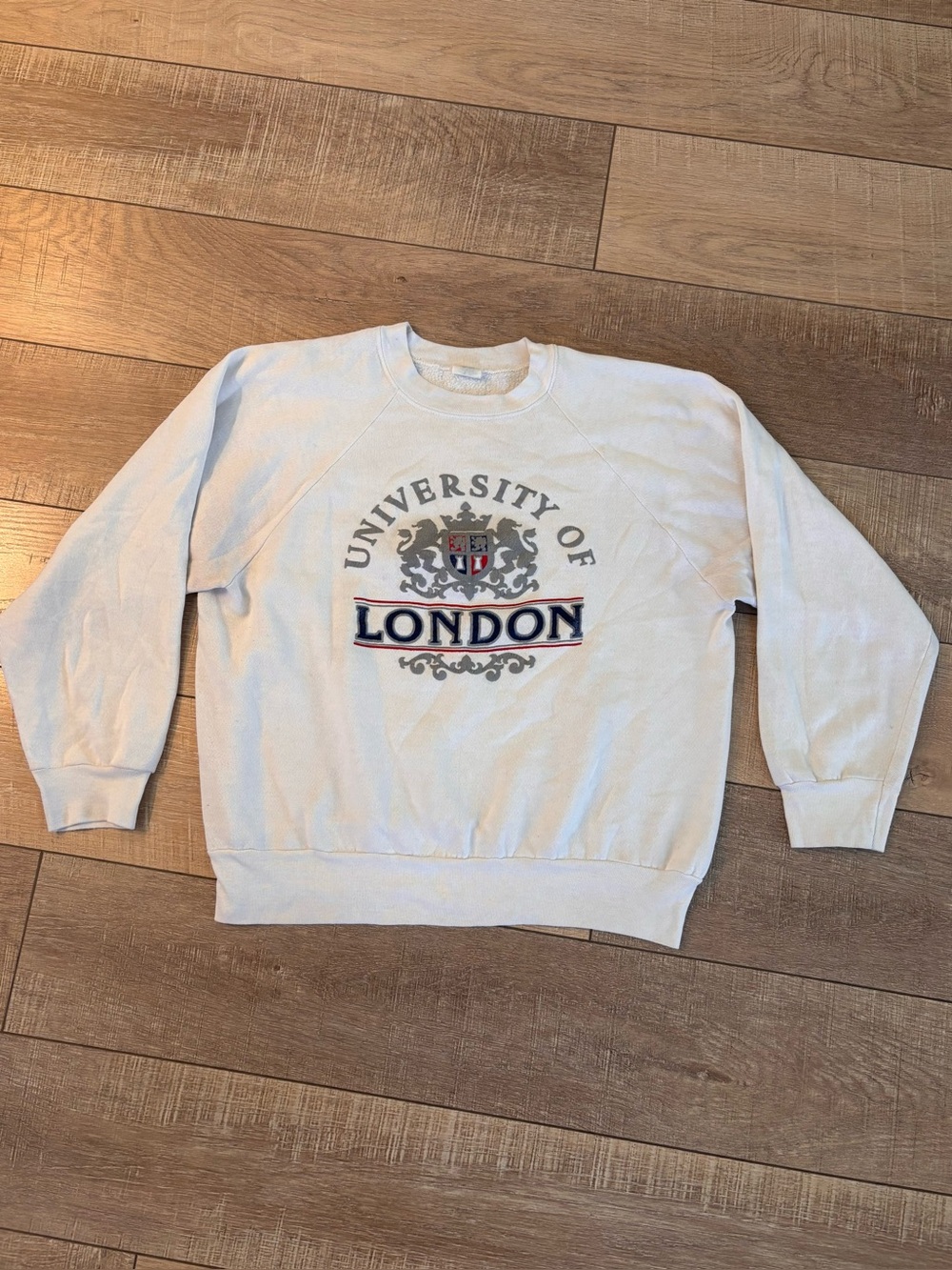 Vintage University of London Raglan Sweatshirt